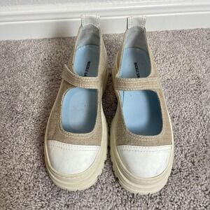 Nicole Saldaña Mary Jane Platform Lug Sole Chunky‎ Shoes, Size 38